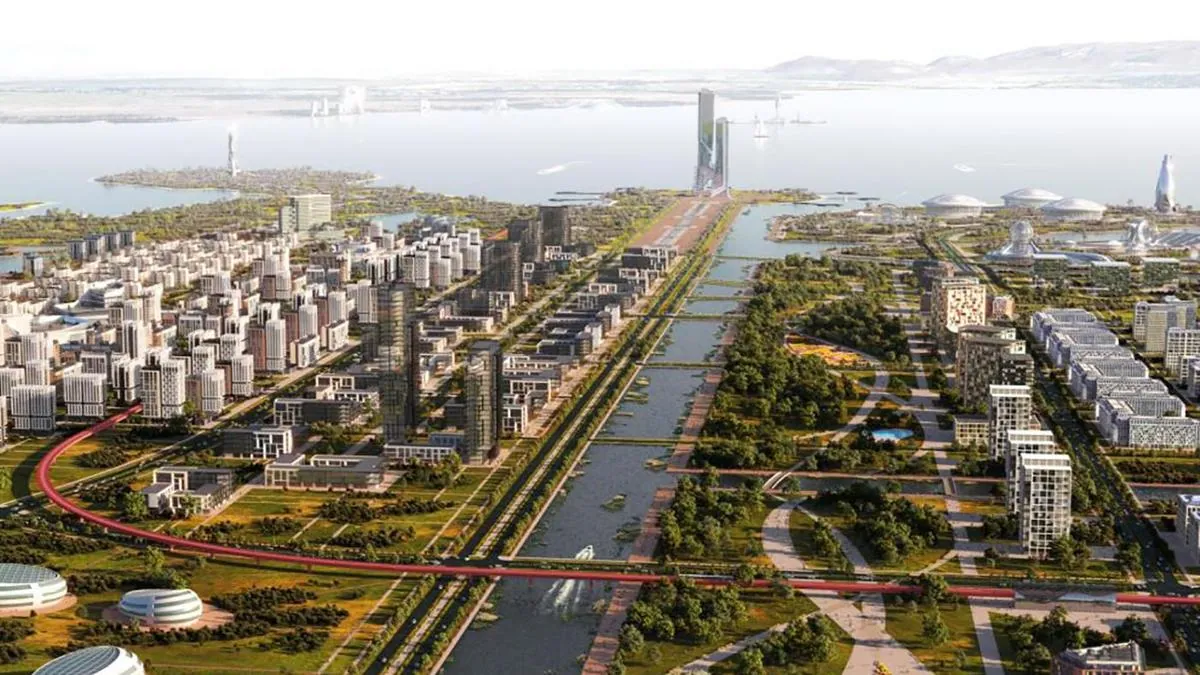 Городская застройка Алатау